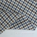 Tissu en tweed en polyester tissé pour manteau d'hiver